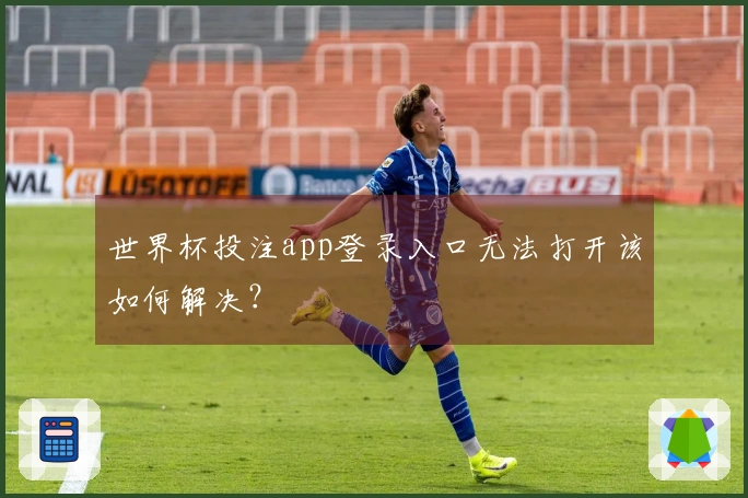 世界杯投注app登录入口无法打开该如何解决？