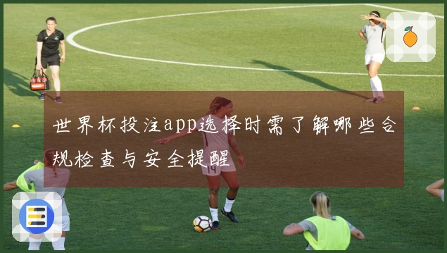 世界杯投注app选择时需了解哪些合规检查与安全提醒