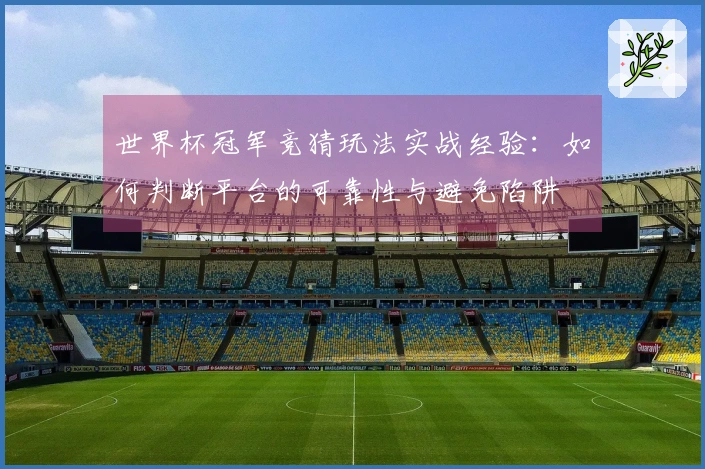 世界杯冠军竞猜玩法实战经验：如何判断平台的可靠性与避免陷阱