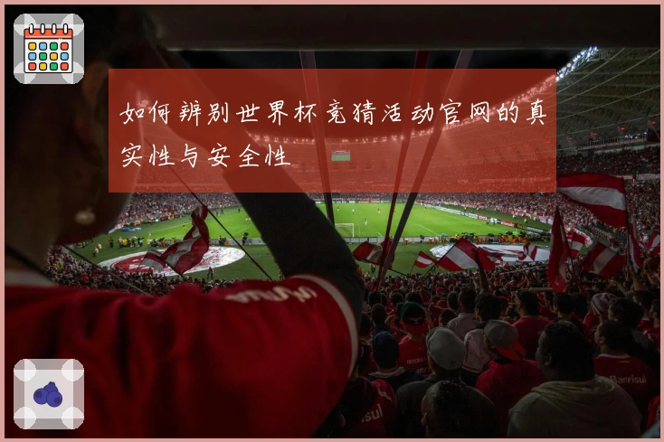 如何辨别世界杯竞猜活动官网的真实性与安全性